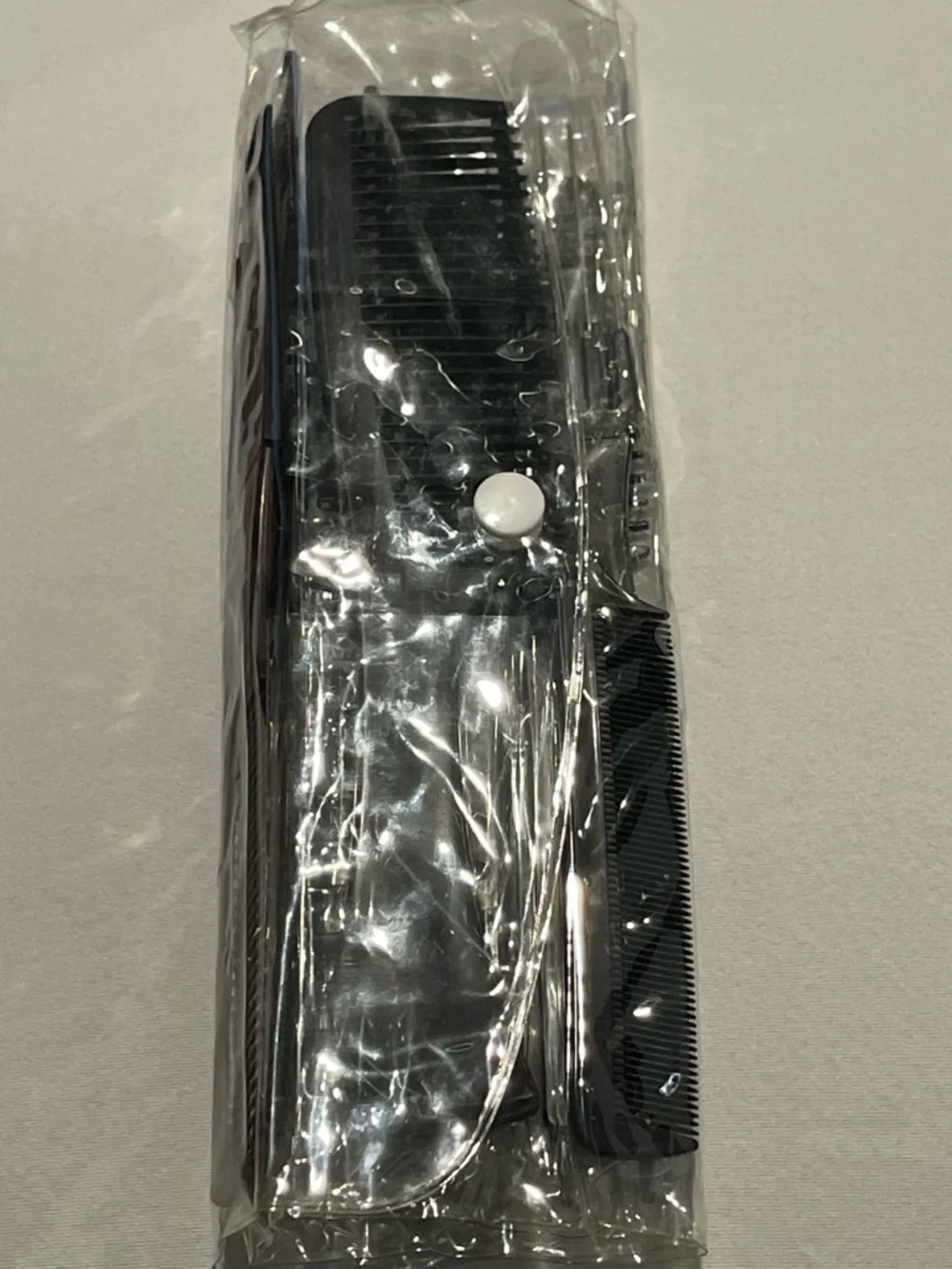 Black Multi-Piece Combs Set for Women Hair Styling